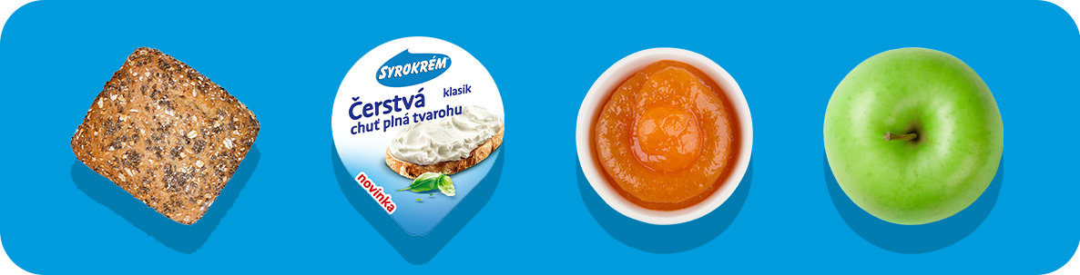 ingrediencie → O 3 minúty bežím do práce